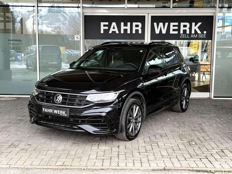 Gebraucht VW Tiguan R-line 150 PS (110 kW) 2021 Schwarz SUV