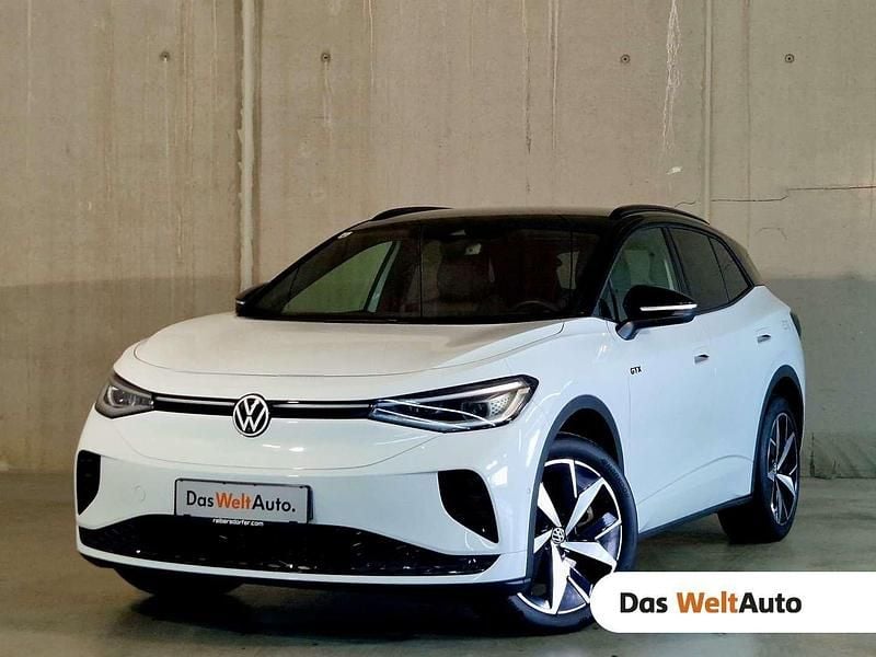 Weiss normal Gebraucht 2024 VW ID.4 GTX SUV | € 44.790 (Superpreis) - Bild 1/4