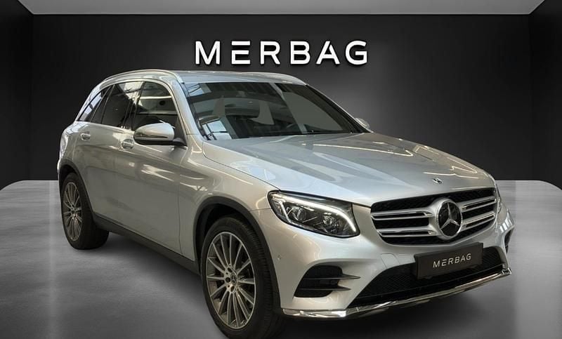Gebraucht Mercedes GLC250 AMG line 211 PS (155 kW) 2018 Iridiumsilber metallic SUV