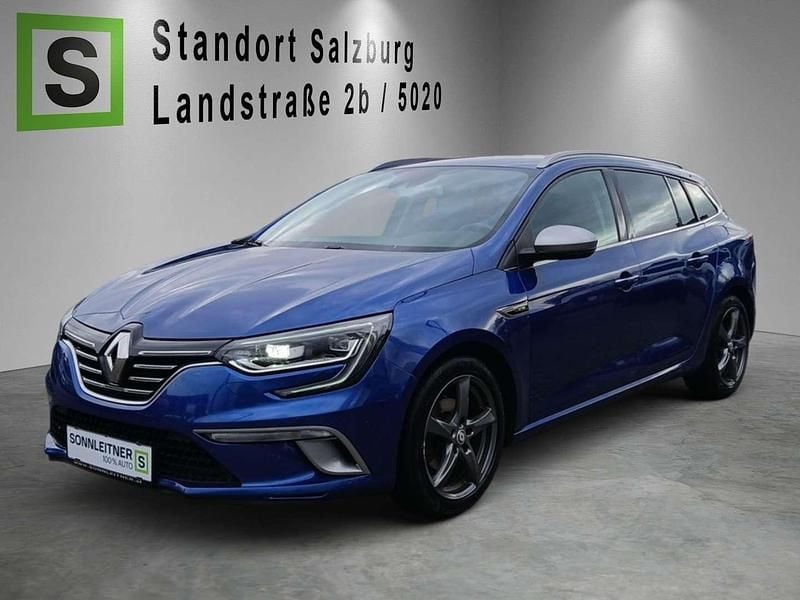 Blau Gebraucht 2019 Renault Mégane GrandTour GT-Line Kombi | € 14.990 (Fairer Preis) - Bild 1/4
