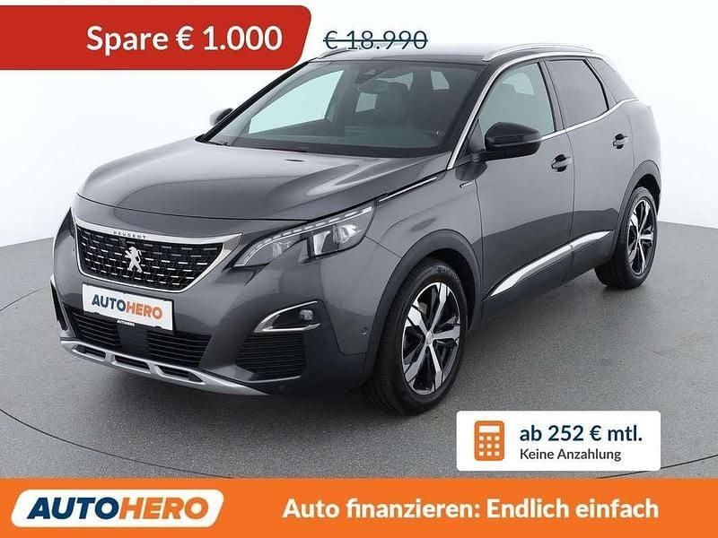 Gebraucht Peugeot 3008 GT-line 131 PS (96 kW) 2019 Grau SUV