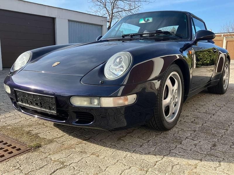 Gebraucht Porsche 993 271 PS (199 kW) 1995 Blau Cabrio