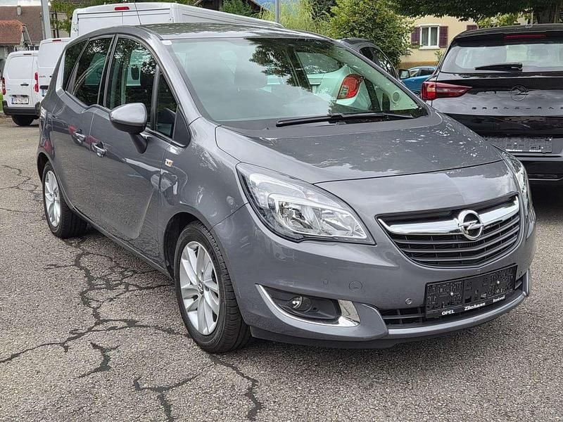 Grau Gebraucht 2017 Opel Meriva Van / Kleinbus | € 9.850 (Fairer Preis) - Bild 1/4