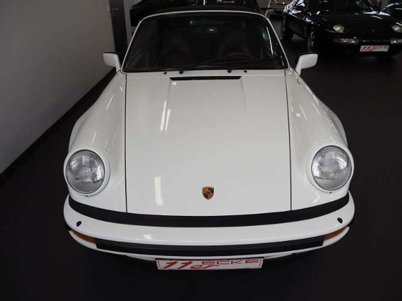 Gebraucht Porsche 911 218 PS (160 kW) 1985 Weiß Cabrio