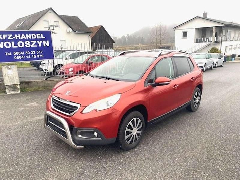 Rot Gebraucht 2015 Peugeot 2008 Access SUV | € 4.990 (Superpreis) - Bild 1/4