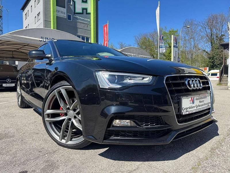 Schwarz Gebraucht 2016 Audi A5 S-Line Coupé | € 18.999 - Bild 1/4