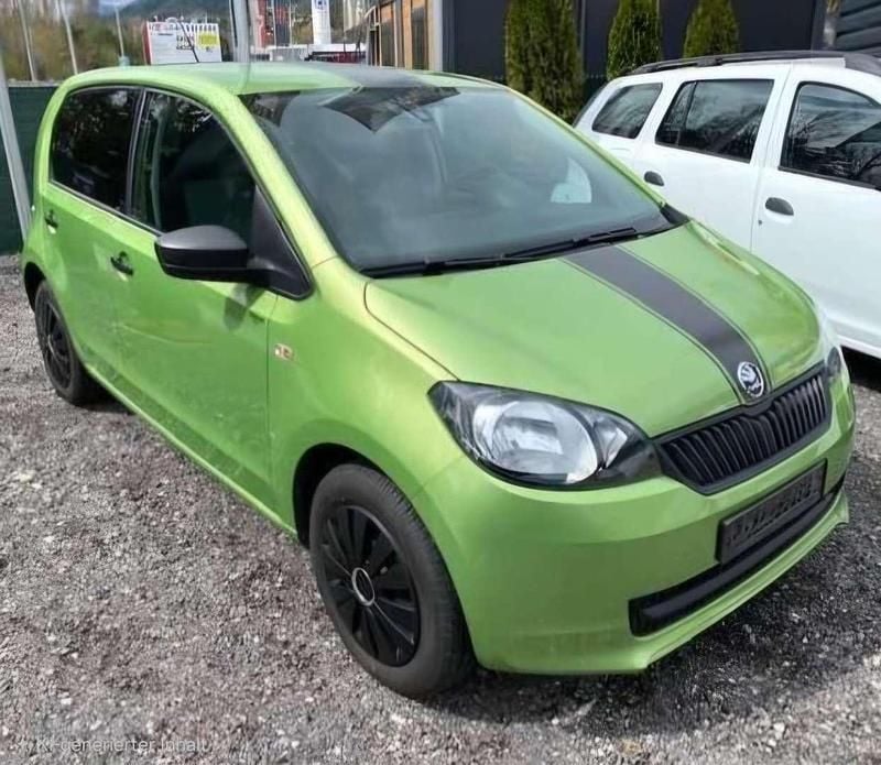 Gebraucht Skoda Citigo Active 60 PS (44 kW) 2013 Grün Kleinwagen