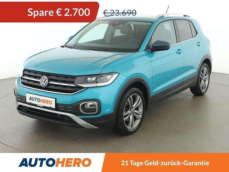 Grün Gebraucht 2021 VW T-Cross Style SUV | € 20.990 (Fairer Preis) - Bild 1/3