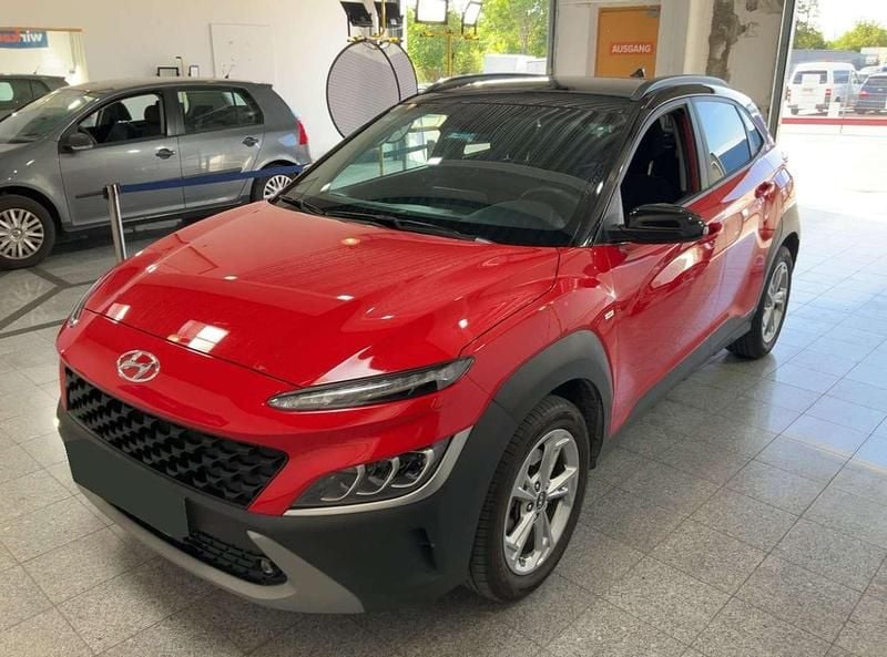 Rot Gebraucht 2021 Hyundai Kona N Line SUV | € 15.750 (Superpreis) - Bild 1/4