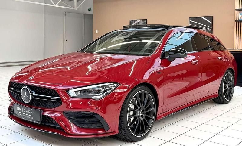 Gebraucht Mercedes CLA35 AMG Shooting Brake AMG 306 PS (225 kW) 2022 Rot Kombi