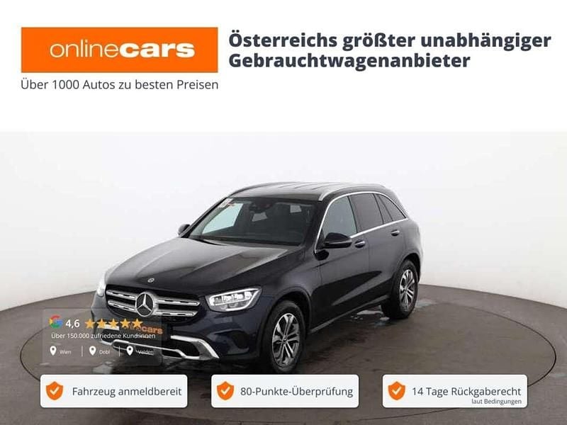 Blau Gebraucht 2022 Mercedes GLC200 SUV | € 36.290 (Superpreis) - Bild 1/4