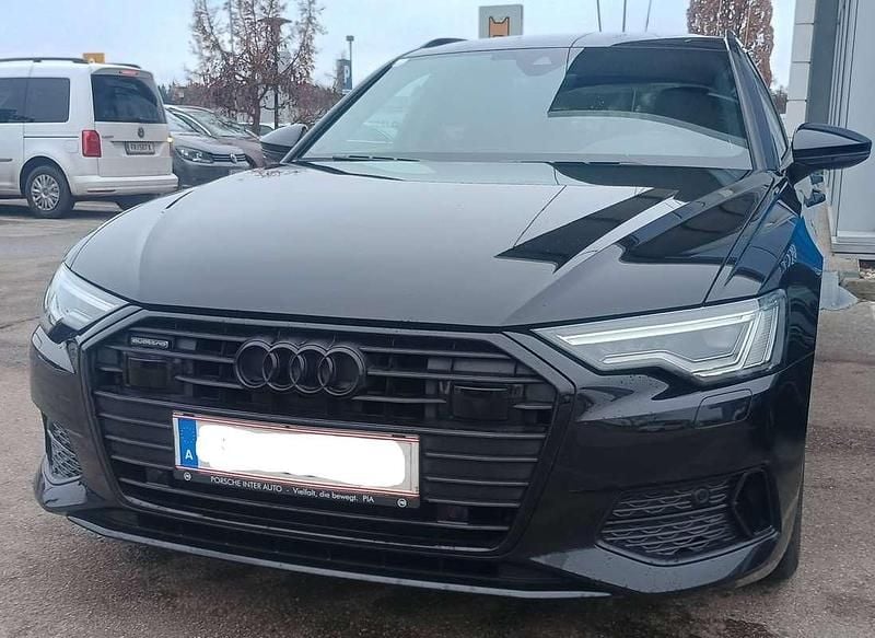 Schwarz Gebraucht 2022 Audi A6 S-Line Kombi | € 43.999 (Teuer) - Bild 1/4