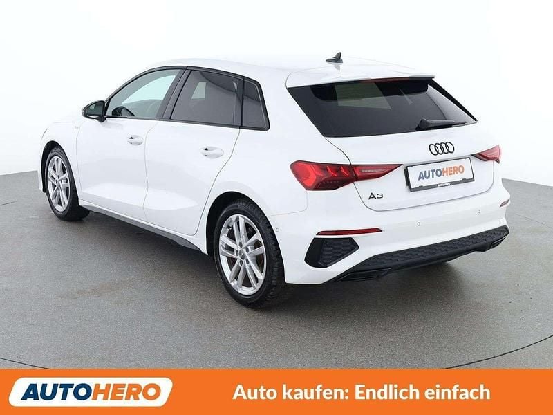 Gebraucht Audi A3 S-Line 110 PS (80 kW) 2022 Weiß Limousine