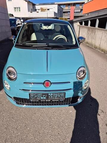 Gebraucht Fiat 500 69 PS (50 kW) 2018 Grün sonderlackierung Kleinwagen