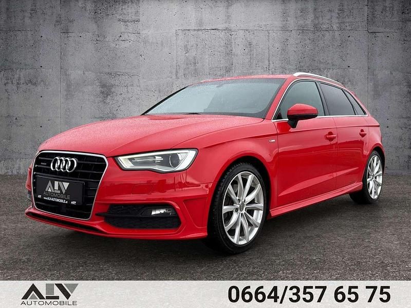 Gebraucht Audi A3 S-Line 184 PS (135 kW) 2015 Rot Kleinwagen