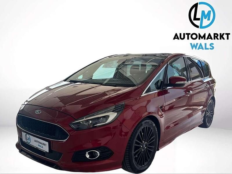 Rot Gebraucht 2016 Ford S-MAX Titanium Van / Kleinbus | € 15.990 (Guter Preis) - Bild 1/4