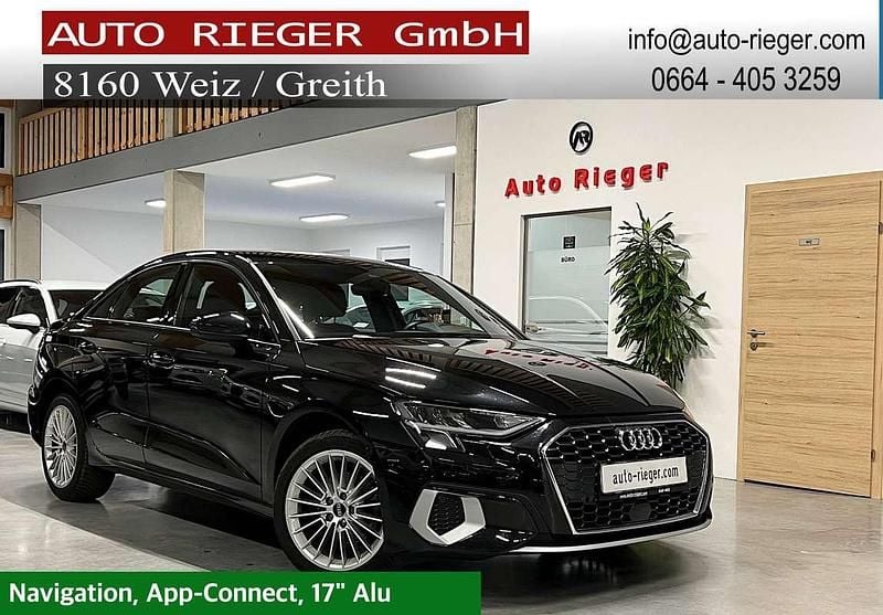Schwarz Gebraucht 2022 Audi A3 Advanced Limousine | € 24.980 (Guter Preis) - Bild 1/4