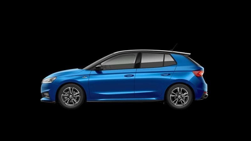 Neu Skoda Fabia Monte Carlo 116 PS (85 kW) 2025 Mittelblau  metallic Limousine