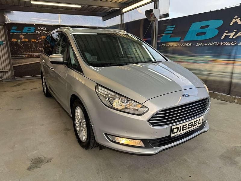 Grau Gebraucht 2017 Ford Galaxy Titanium Van / Kleinbus | € 16.999 (Fairer Preis) - Bild 1/4