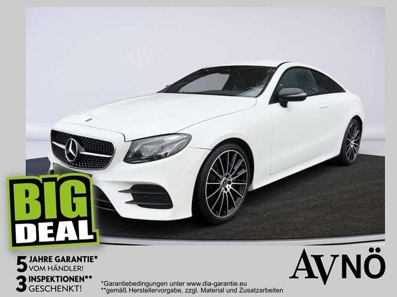 Weiß Gebraucht 2018 Mercedes E200 AMG line Coupé | € 39.990 (Fairer Preis) - Bild 1/4
