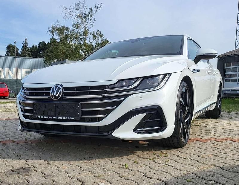 Gebraucht VW Arteon R-line 150 PS (110 kW) 2021 Weiß Kombi