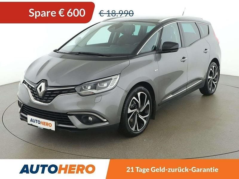 Grau Gebraucht 2018 Renault Grand Scénic IV Bose Edition Van / Kleinbus | € 18.390 (Fairer Preis) - Bild 1/3