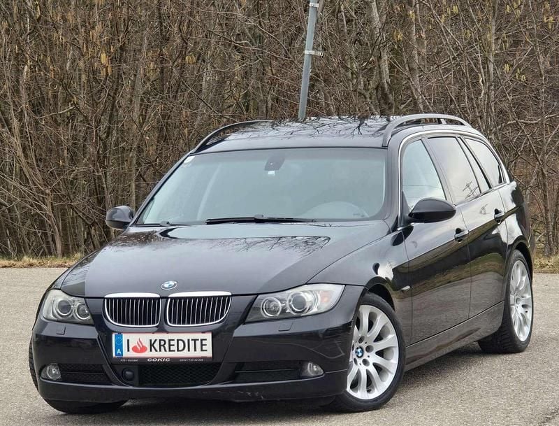 Schwarz Gebraucht 2008 BMW 325 Sport Line Kombi | € 9.001 (Fairer Preis) - Bild 1/4