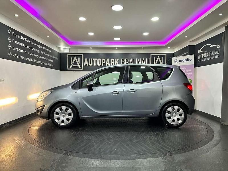 Gebraucht Opel Meriva Edition 95 PS (69 kW) 2010 Grau Van / Kleinbus