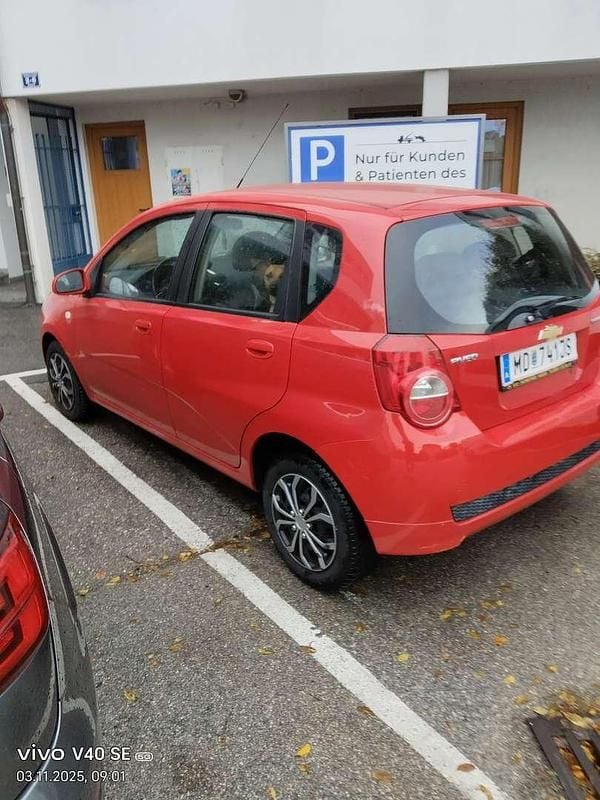 Gebraucht Chevrolet Aveo LS 84 PS (61 kW) 2008 Rot Limousine