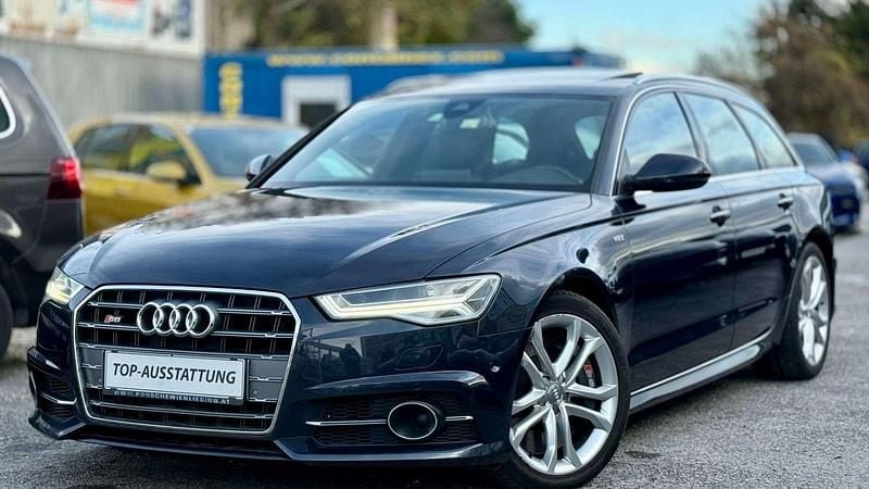 Blau Gebraucht 2016 Audi S6 Ambiente Kombi | € 35.900 - Bild 1/4