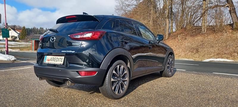 Gebraucht Mazda CX-3 Takumi-Line 121 PS (88 kW) 2021 Schwarz SUV