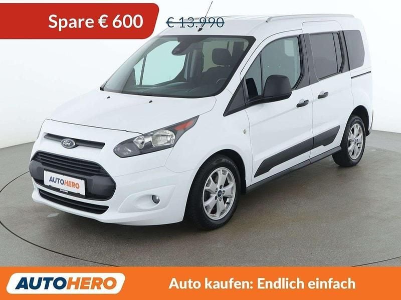 Gebraucht Ford Tourneo Connect Trend 101 PS (74 kW) 2018 Weiß Van / Kleinbus