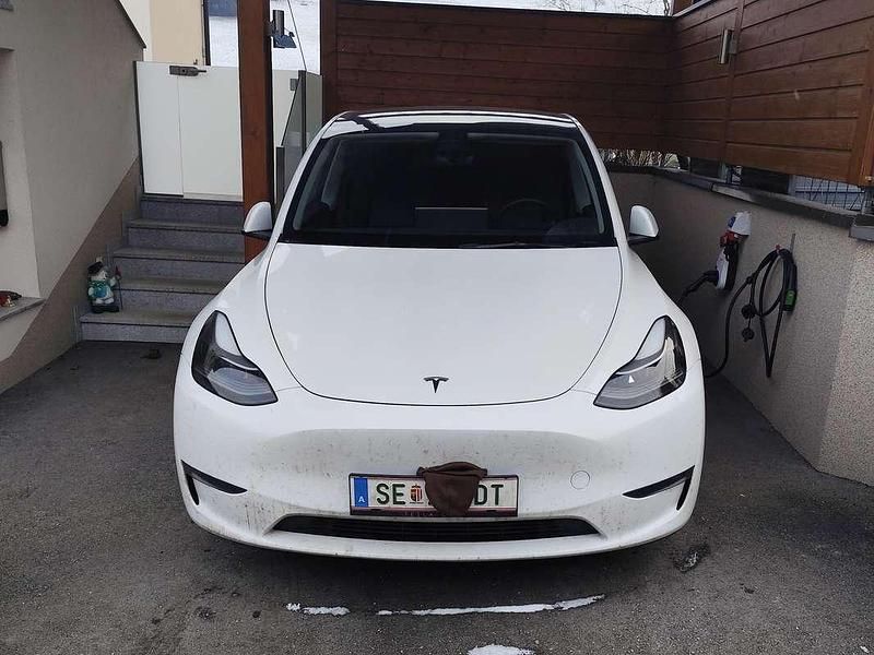 Gebraucht Tesla Model Y Long Range AWD 258 kW (351 PS) 2022 Weiß SUV