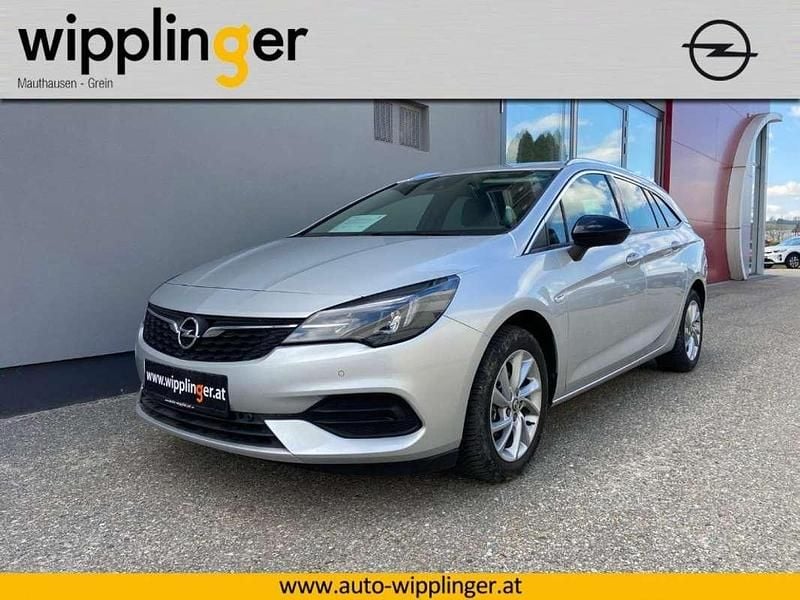 Silber Gebraucht 2021 Opel Astra Elegance Kombi | € 11.490 (Guter Preis) - Bild 1/4
