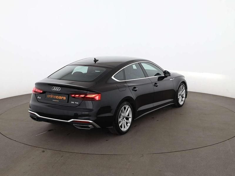 Gebraucht Audi A5 Sportback S-Line 163 PS (119 kW) 2022 Schwarz Kleinwagen