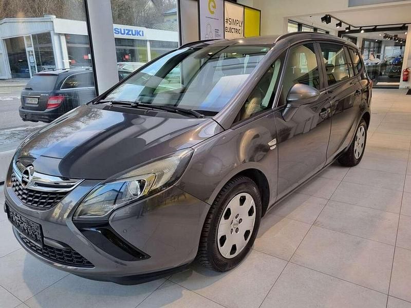 Grau Gebraucht 2012 Opel Zafira Edition Van / Kleinbus | € 5.600 - Bild 1/4