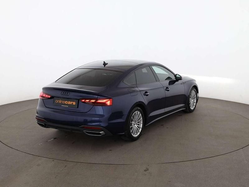 Gebraucht Audi A5 Sportback Ambiente 163 PS (119 kW) 2020 Blau Kleinwagen