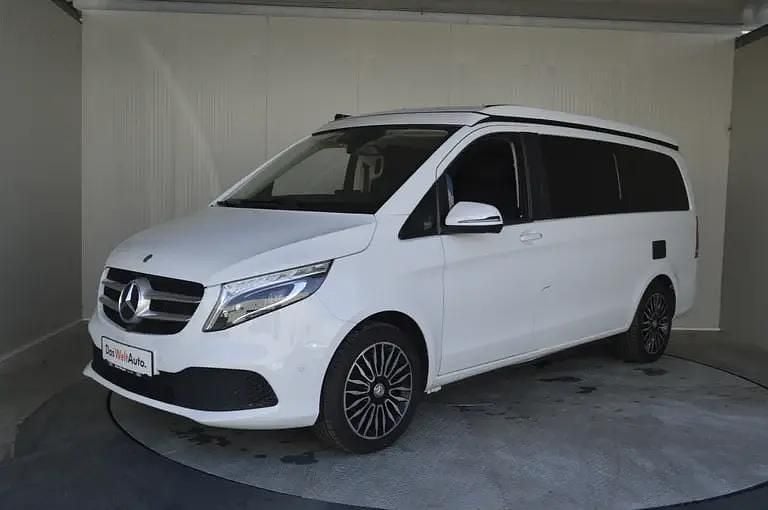 Gebraucht Mercedes V220 Marco Polo 190 PS (139 kW) 2020 Weiss  metallic Van / Kleinbus