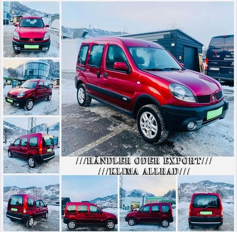 Rot Gebraucht 2007 Renault Kangoo Van / Kleinbus | € 4.800 - Bild 1/4