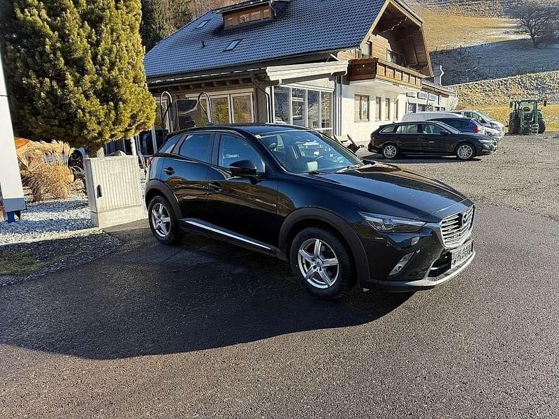 Gebraucht Mazda CX-3 105 PS (77 kW) 2017 Schwarz SUV