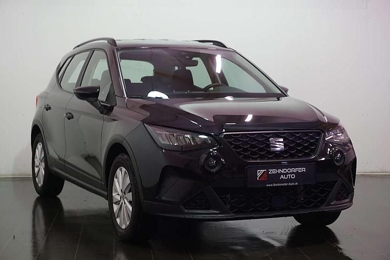 Gebraucht Seat Arona Reference 95 PS (69 kW) 2023 Schwarz SUV