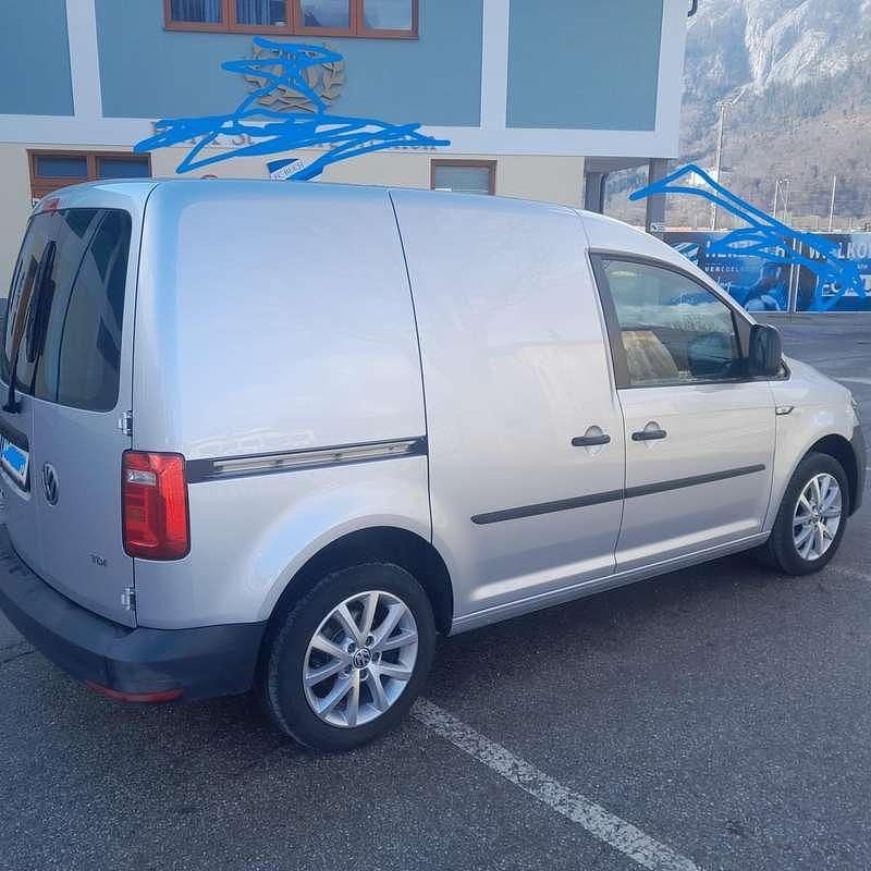Gebraucht VW Caddy 75 PS (55 kW) 2015 Silber Van / Kleinbus