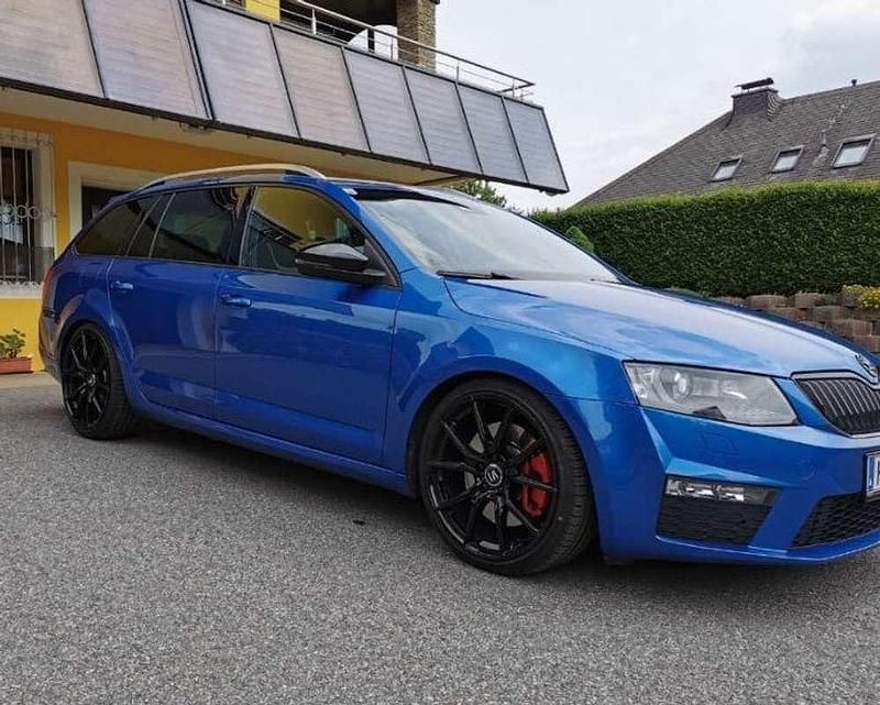Gebraucht Skoda Octavia RS 184 PS (135 kW) 2013 Blau Kombi