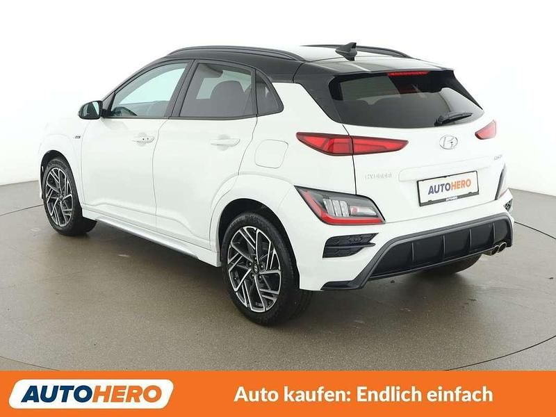 Gebraucht Hyundai Kona N Line 120 PS (88 kW) 2021 Weiß SUV