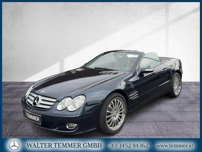 Schwarz Gebraucht 2007 Mercedes SL350 Cabrio | € 34.950 (Fairer Preis) - Bild 1/4