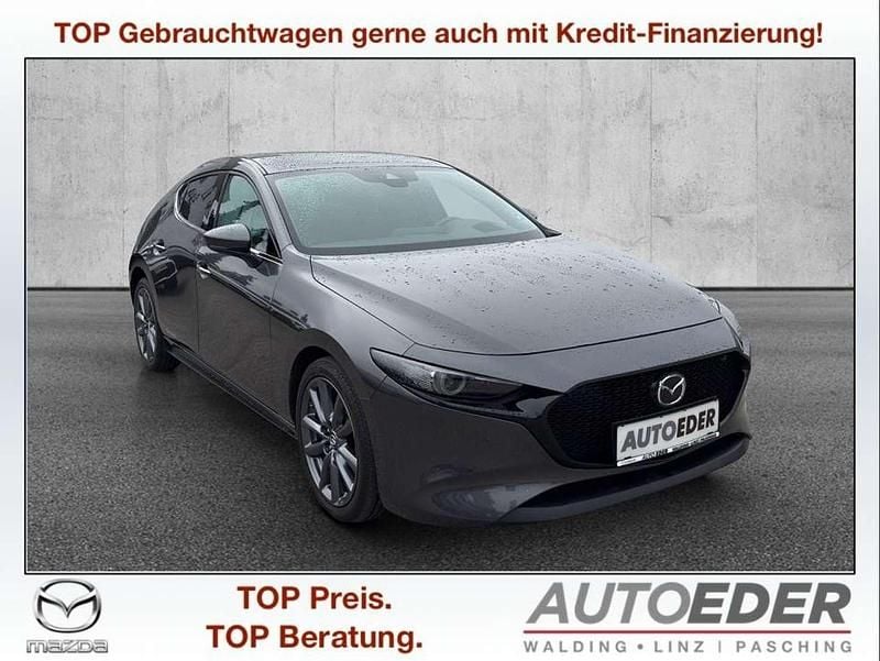 Grau Gebraucht 2021 Mazda 3 Comfort Limousine | € 19.980 (Fairer Preis) - Bild 1/4