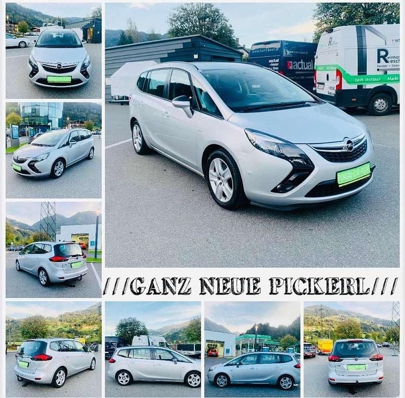 Gebraucht Opel Zafira Tourer 110 PS (80 kW) 2013 Silber Van / Kleinbus