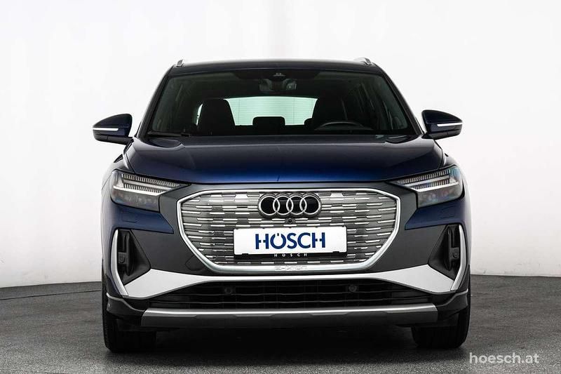 Gebraucht Audi Q4 e-tron S-Line 150 kW (204 PS) 2023 Blau SUV