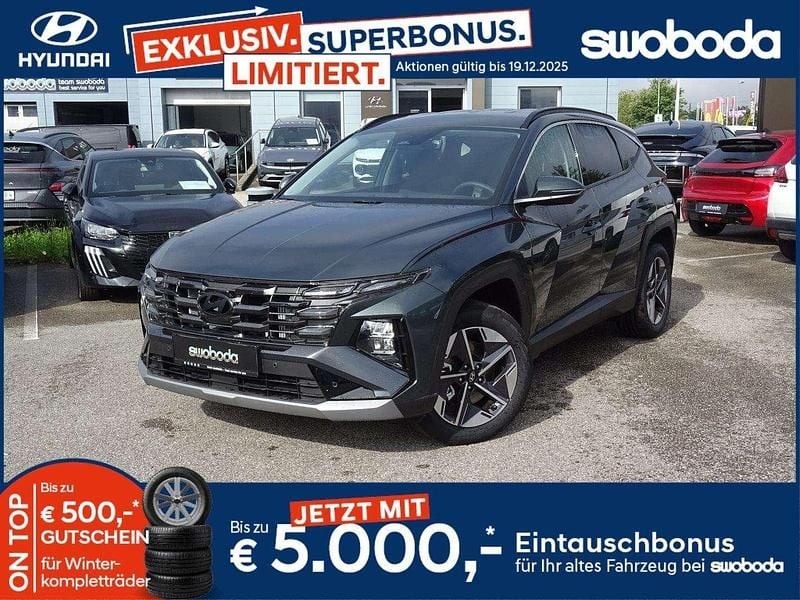 Grün Neu 2025 Hyundai Tucson GO! SUV | € 30.980 (Superpreis) - Bild 1/4