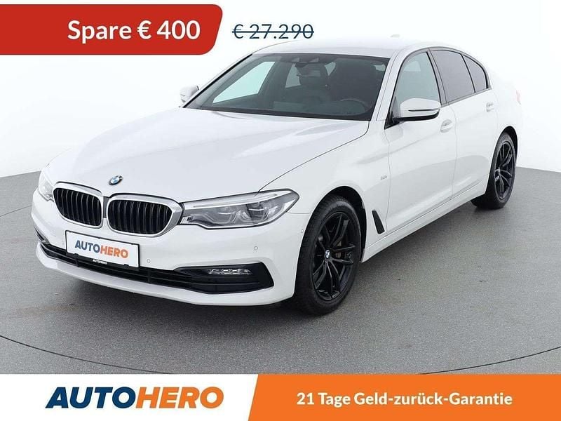 Weiß Gebraucht 2018 BMW 530 Sport Line Limousine | € 26.890 (Superpreis) - Bild 1/3